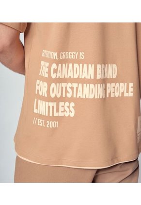 Camiseta Oversized Masculina Groggy