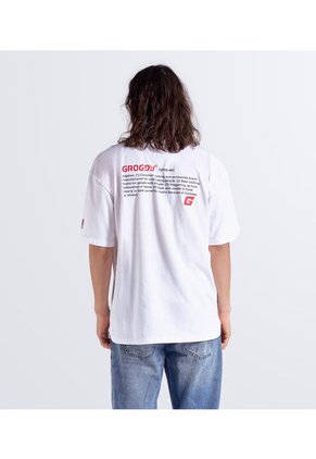 Camiseta Para Hombre Oversize Groggy