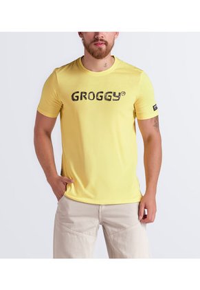 Camiseta Para Hombre Slim Groggy