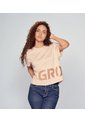 Camiseta Regular Femenina Groggy de GROGGY