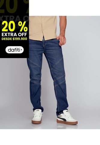 Jean Para Hombre Regular Groggy GROGGY