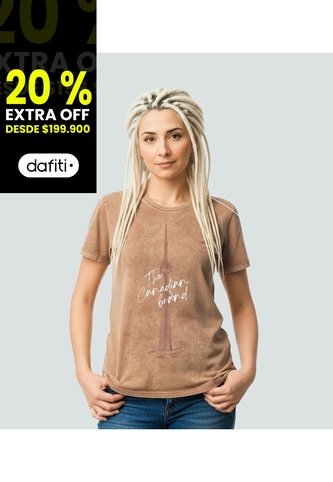 Camiseta Para Mujer Groggy GROGGY