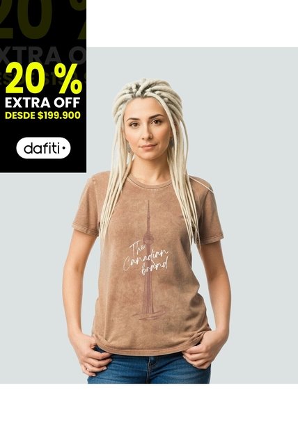 Camiseta Para Mujer Groggy