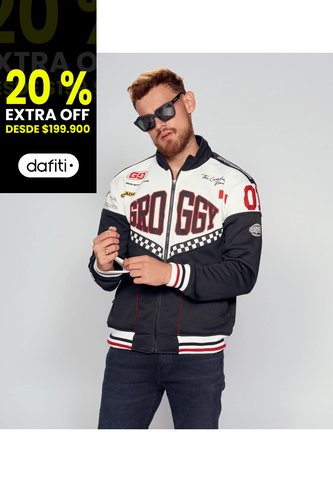 Buzo Con Cremallera Para Hombre Groggy GROGGY
