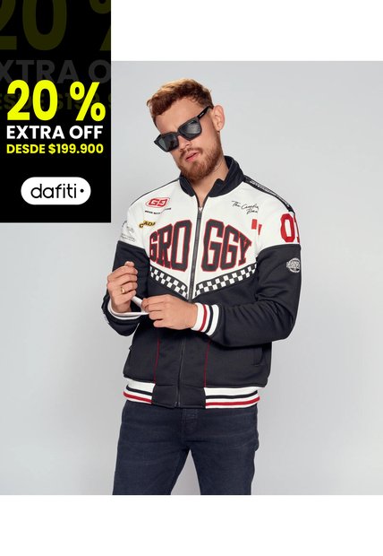 Buzo Con Cremallera Para Hombre Groggy