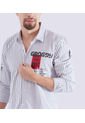 Camisa Para Hombre Slim Manga Larga Groggy de GROGGY