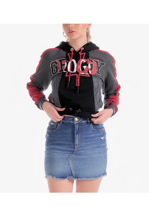 Hoodie Para Mujer Groggy