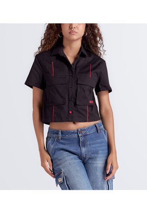 Blusa Crop Femenina Groggy