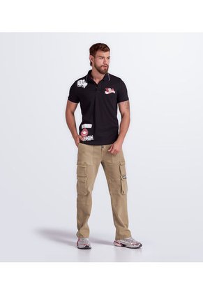 Polo Slim Masculino Groggy