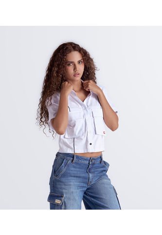 Blusa Crop Femenina Groggy GROGGY