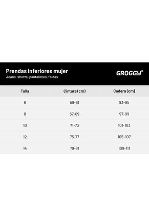 Jean Para Mujer Skinny Groggy