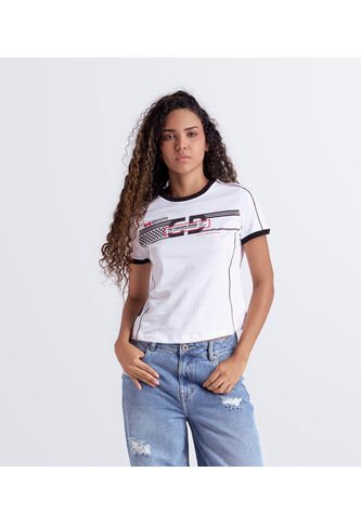 Camiseta Para Mujer Slim Groggy GROGGY