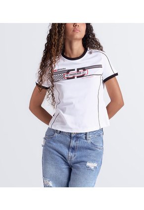 Camiseta Para Mujer Slim Groggy