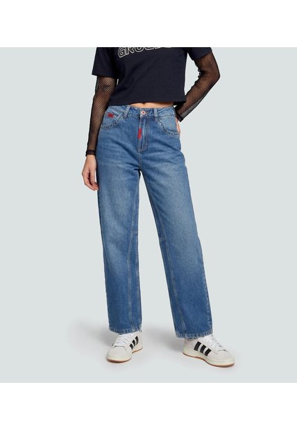 Jean Para Mujer Straight Groggy