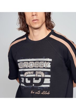 Camiseta Para Hombre Groggy