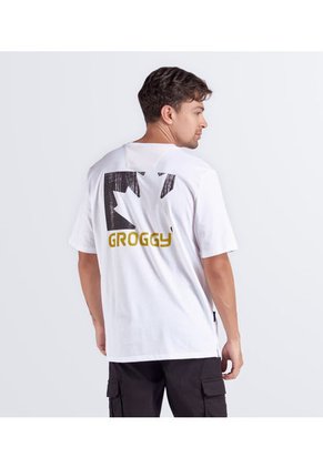 Camiseta Para Hombre Regular Fit Groggy