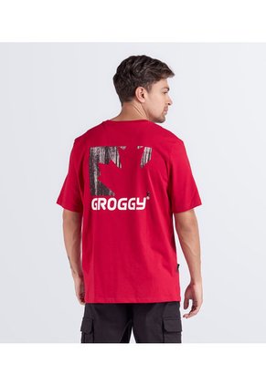 Camiseta Para Hombre Regular Fit Groggy