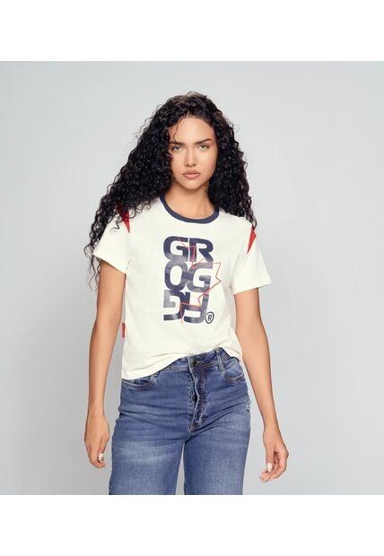 Camiseta Para Mujer Groggy