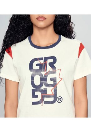 Camiseta Para Mujer Groggy