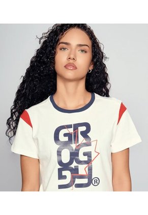 Camiseta Para Mujer Groggy