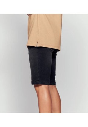 Bermuda Para Hombre Negro Groggy