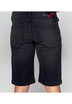 Bermuda Para Hombre Negro Groggy