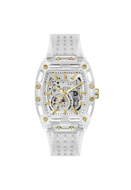 Relojes Guess Mujer Phoenix. Silicona Blanco GW1073G2