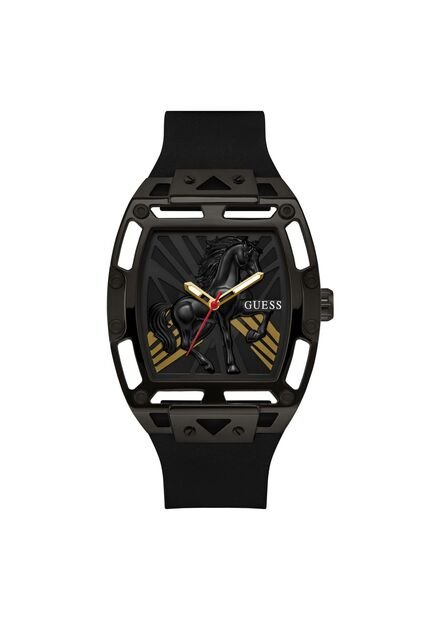 Relojes Guess Mujer Legend. Silicona Negro GW1074G1