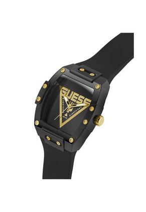 Relojes Guess Hombre Phoenix. Silicona Negro GW1072G2