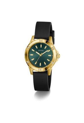 Reloj Guess Mujer Mist. Silicona Negro GW0949L2