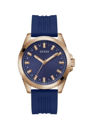 Reloj Guess Champ Hombre. Silicona Color Azul GW0639G3