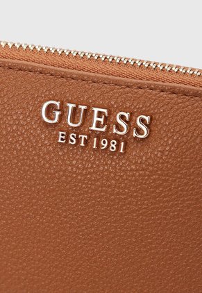 Billetera GUESS Laurel SLG Cognac