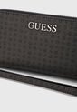 Billetera GUESS Abbas SLG Gris Oscuro de Guess