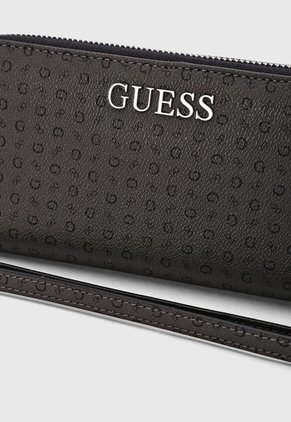 Billetera GUESS Abbas SLG Gris Oscuro