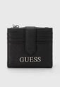 Billetera GUESS Abbas SLG Negro de Guess