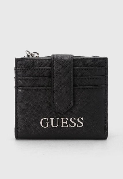 Billetera GUESS Abbas SLG Negro