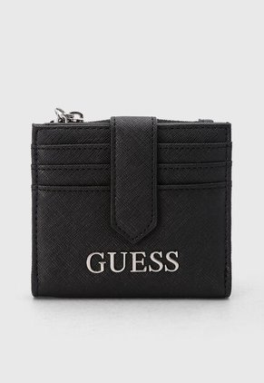 Billetera GUESS Abbas SLG Negro