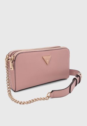 Bolso Manos Libres GUESS Daryna Rosa