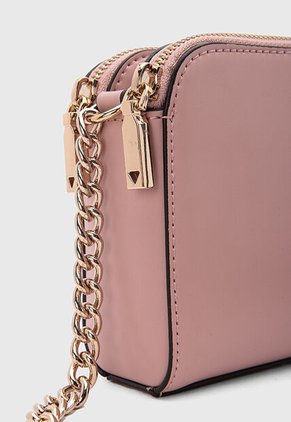 Bolso Manos Libres GUESS Daryna Rosa