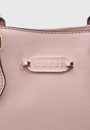 Bolso Rosa-Beige-Dorado GUESS