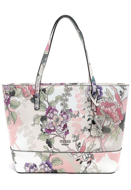 Bolso Blanco-Multicolor GUESS - Compra Ahora | Dafiti Colombia