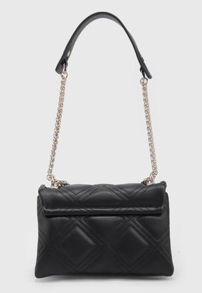 Bolso Manos Libres Negro-Dorado GUESS Deesa Mini