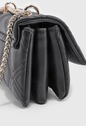 Bolso Manos Libres Negro-Dorado GUESS Deesa Mini