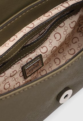 Bolso Manos Libres GUESS Viviette Mini Verde Oliva