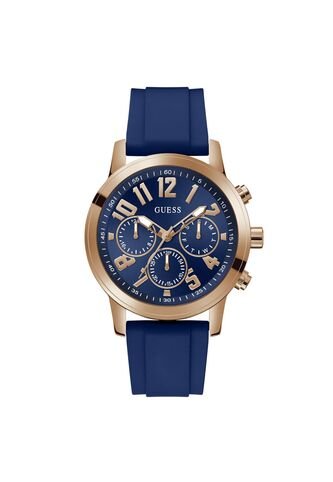 Reloj Guess Hombre Parker. Silicona Azul GW0708G3 Guess