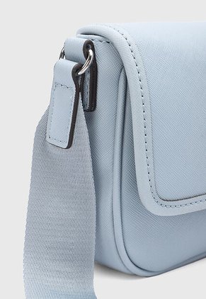 Bolso Manos Libres GUESS Viviette Mini Celeste