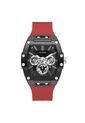 Reloj Guess Hombre Phoenix. Silicona Rojo GW0203G4 de Guess