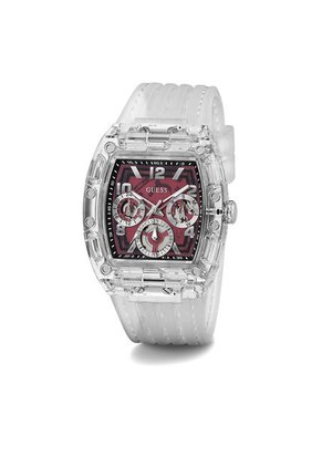 Relojes Guess Hombre PHOENIX. Silicona Blanco GW0499G9