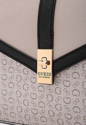 Bolso  GUESS Elonzo  Rosa Nude