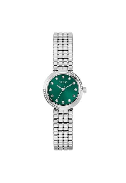 Reloj Guess Mujer Clara. Acero Inoxidable Plateado GW0930L1